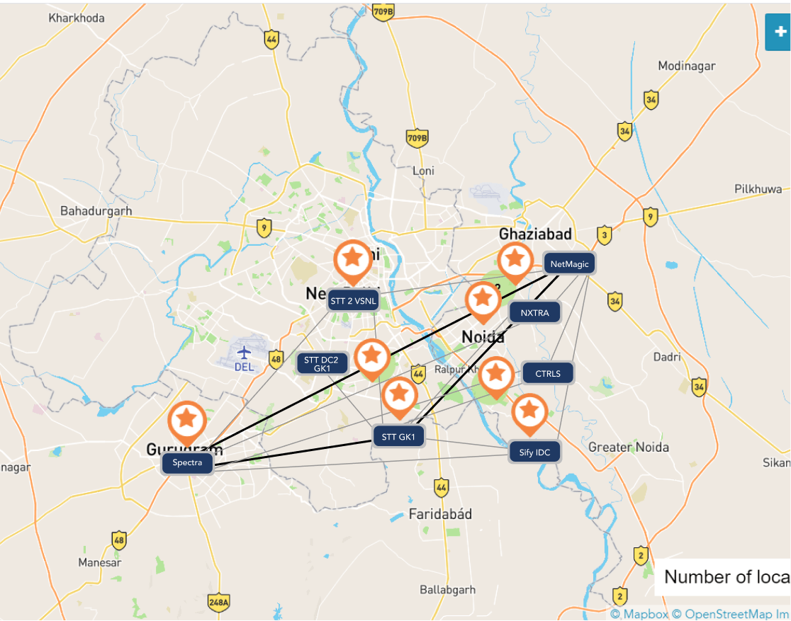 Delhi Map